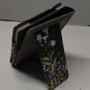 KEROM Universal 6 inch eReader Case, Universal eReader Case 6 inch, PU Leather Stand Cover with Hand Strap for All 6'' Kindle/Kindle Paperwhite/Kobo/Tolino/Nook/Sony/InkBook E-Book Reader, Flowers (Floral)