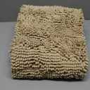 Muddy Mat | Super Absorbent Door Mat Indoor, Microfiber Quick Dry Chenille Entryway Rug, Non-Slip Front Door Mat, Indoor Mats for Entryway, Machine Washable Pet Rug, Beige 24"x72"