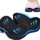 Patent Memory Foam Seat Cushion for Office Chair Pressure Relief Sciatica & Tailbone Pain Relief Memory Foam Coccyx Cushion for Long Sitting, for Home Chair, Gaming and Car Seat Cushion