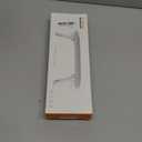 Diesisa Nail Arm Rest, Foldable PU Leather Nail Hand Rest For Manicure, with Soft Nail Mat for Table, Soft Hand Rest for Acrylic Nails/Nail Hand Pillow for Manicure Salon Use-white