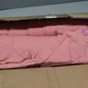 2 Pack Kids Teepee Tent with Mattress,Fitted Sheet,Light String,Washable Natural Cotton Toddler Play Tent for Girls Boys Indoor Outdoor Sleepover Slumber Birthday Party(Pink), 61.81 inches x 25.98 inches x 7.09 inches