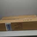 Amazon Basics 35-inch Large Rolling Duffle Bag with Wheels and Handle, Travel Duffle Bag with Durable Ripstop Polyester Material, 2 Layers of Space, Multiple Interior and Exterior Pockets, Black