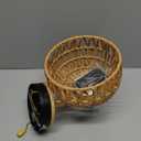 Rattan Wall Sconce Light with Pull Chain Switch, Rattan Lamps for Bedroom, Farmhouse Wall Sconces, Wall Mount Light Fixture Indoor, Boho Bedside Wall Sconces (Antique)