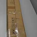 BAOYOUNI 4-Tier Standing Clothes Laundry Drying Rack Coat Hanger Organizer Floor to Ceiling Adjustable Metal Corner Tension Pole, Grey