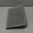 Cat Litter Mat, 24x18 Inches Large Double Layer Honeycomb Cat Litter Trapping Mat, Non Slip Waterproof Urine Proof Cat Litter Box Mat for Floor, Kitty Litter Rug, Cat Supplies, Gray