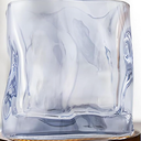 Set of 4 Stemless Wine Glasses,8oz Irregular Glass Cups for Whiskey, Scotch, Cocktails - Unique Glassware for Home, Bar, and Parties - Old Fashioned Glasses