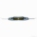 1Inch Titanium Film Super Tweeter Diaphragm Replacement Horn Diaphragm for BONCHIZIA-SP-001, M01T, M01SWT, M1SRT, M175T, VX1-ST, TX-175B