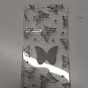 Buleens for Motorola for Moto G 5G 2024 Case - Clear Flexible TPU Women Cute Girls Protection Phone Cover Slim Fit Shockproof Girly Unique Design Pattern Phone Case for Moto G 5G 2024, Butterfly