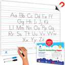 Extra Large Magnetic Handwriting Paper - 23'x18', Jumbo Magnetic Notebook Paper for Whiteboard, Giant Magnet Lined Papers for Classroom, Giant Lined Dry Erase Chart - Simply Magic