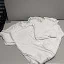 Hanes Ultimate Men's 4Pack FreshIQ Slim Fit Crew TShirt, White, Large