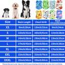 8PCS/Pack Dog Shirts Male for Small Dog Boy Sleeveless T Shirts Soft Stretchy Cats Doggie Puppy Tank Top Tee Vest S