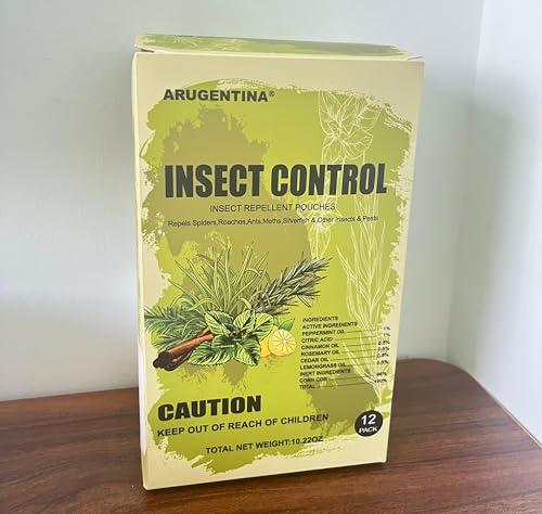 Rodent Repellent Pouches, Insect Control for Indoor and Outdoor Use (12) pack of 2