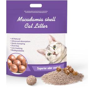 Jrandtail Happy Pet's Life Macadamia Shell Cat Litter Pack Of Three