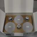 Evelor 6-Pack A19 LED Light Bulbs,60 Watt Equivalent Daylight 5000K with E26 Base,Efficient 9W,800 Lumens Non-Dimmable LED Bulbs,15000 Hours, Ideal for Bedroom Living Room