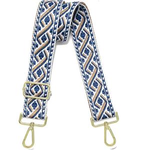 1.5" Wide Purse Strap Adjustable Replacement Gold Hardware Long Crossbody Bag Strap for Thick Shoulder Bags Canvas Handbags Straps