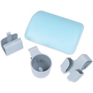 Step2 Vero Pool Lounger Accessories, Poolside Pillow, Cup Holder, Phone Holder, Compatible with Vero Collection, Waterproof, Indoor/ Outdoor Use, Made of Durable Plastic, Blue