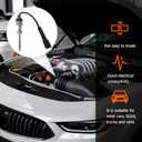 Spark Plug Tester, Inline Spark Plug Tester, Engine Ignition Tester, Detect Ignition and Engine Issues and Defects, Not Easily Broken Or Deformed Fits Most Sedans, SUVs, Trucks, and Vans