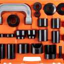 VEVOR Ball Joint Press Kit, 23 pcsTool Kit, C-Press Ball Joint Removal and Install Tools, for Most 2WD and 4WD Cars, Including 2-9/64 Inch,1-59/64 Inch Ball Joint Sockets Compatible with Chrysle
