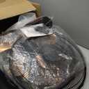 20 Inch Wall Mount Fan with Remote Control Wall Mounted Oscillating Fan with 3 Speed Settings,High Velocity Fans with Adjustable Tilt and Timing for Bedroom,Living room, Kitchen,office,Gold 2 Pack