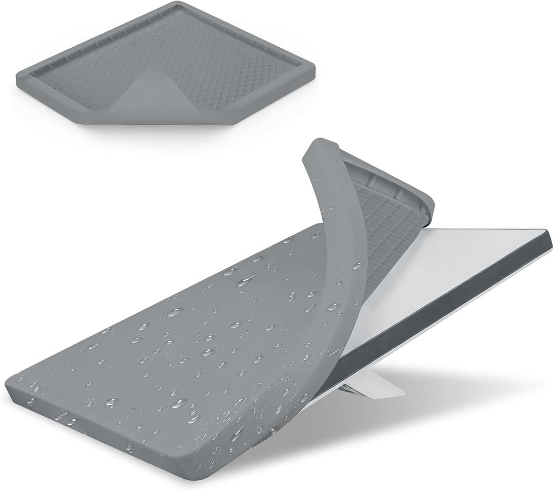 Anbee Protective Case Cover Compatible with Starlink Mini Satellite Dish, Shockproof Protector Cover, Waterproof Silicone Case for Outdoor Travel & Camping (Grey)