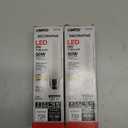Satco 8-Watt LED E26 Light Bulbs, 3000K, 15000 Hour Rating, Dimmable, 2 Pack