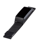 WITHit Black Stainless Steel Mesh Band for Fitbit® Charge 3 & Charge 4