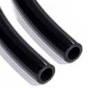 dracaena.io 4 meter/ 157.5 inch soft tube with PVC material, ID 3/ 8'' and OD 1/ 2'' - PVC pipe soft tube for Computer water cooling systems, Black