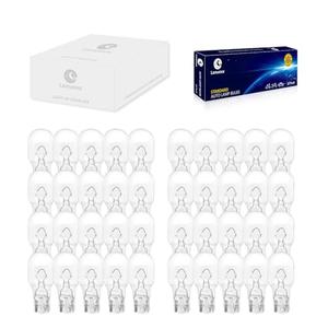 Lanuovx 912 Bulbs 40 Pack,912 Auto/RV/Marine Replacement Interior Light Bulb,921 912 906 Camper Lights For Inside Automotive Light Bulbs
