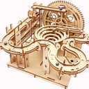 3D Puzzle Wooden Marble Run for Adults DIY Mechanical Puzzle Assembly Wood Crafts to Build Wood Model Kit for Adult Age 14+ Years Old