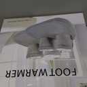 GOQOTOMO Heated Electric Foot Warmer Fast Heating Pad Ultra Soft Flannel Fleece with 3 Settings and Machine-Washable for Men and Women-NBZ