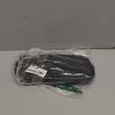 Della Gao Pencil Case Large Capacity Pencil Pouch Aesthetic Pencil Box for Office Stationery Organizer, Simple Sturdy Multifunctional Pencil Bag for Men - Black