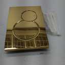 Dual-Flush Actuator Plate Compatible with Geberit 115.770.46.6, Brushed Gold