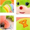 AOQI Multicolor Caterpillar Stuffed Animal Big Hugging Pillow Cute Plush Soft Pillow Doll,Giant Plush Toy,Gifts for Girl Boy Babies Birthday (59inch/150cm)
