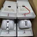 VEVOR 6 Pack Emergency Lights for Business, with Battery Backup, Commercial LED Emergency Exit Lighting Fixtures, AC 120/277V, with Two Square Head Adjustable, 90-Minute Backup, for Business, White