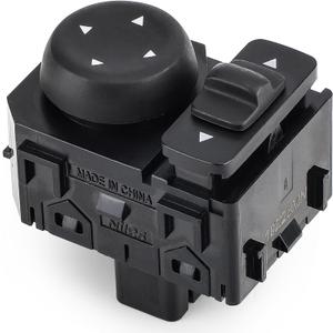 25570-3TB1A Door Mirror Switch Assy-Mirror Control Left Side for Nissan Altima Pathfinder Murano Rogue Maxima 2013-2019 Replaces 255703TB1A