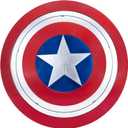 MARVEL Captain America Official Costume Accessory - Plastic Shield with Elastic Handles