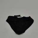 Tempt Me Women Twist Bikini Bottom Moderate High Cut Bathing Suit Bottoms Ruched Swimsuit Bottom (Small, Black)