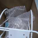 Hicarer 2 Pcs One Gallon Jug Storage Rack Wall Mounted Heavy Duty Steel Wall Rack for 1 Gallon Bottle Round Water Jug Holder with Hardware Hand Sanitizer 6-3/4" W x 5" H x 6-1/2" D (White)