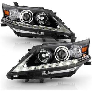 ACANII - For [HID/Xenon Non-AFS] 2013-2015 Lexus RX350 RX450h Projector LED DRL Headlight Headlamp Assembly Driver Side