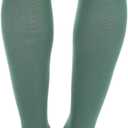 Doc Miller Open Toe Compression Socks, 20-30 mmHg, Toeless Compression Sleeves for Legs, Knee High Stockings for Shin Splints, Varicose Veins, Travel, Calf Support & Muscle Recovery, Men & Women, Pair,XL
