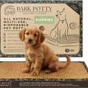 Puppy Bark Potty Natural Dog Potty for Small Dogs & Teething Puppies - Odor Neutralizing Reusable Indoor Solution for Apartments - Eco-Friendly Pee Pad Alternative - Standard 24x16