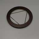 XEmbro 8 Inch Wood Embroidery Hoop Frame for Hanging Sewing Ornaments, Decorative Round Embroidery Frame for Display Finished Embroidery & Cross Stitch Arts