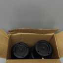 9 Pack Furniture Risers Black Bed Risers 2 inch, Bed Lifts Risers for Sofa, Couch, Desk, Bed Frame Risers Heavy Duty Table Leg Extenders Supports Up to 1,300 Lbs