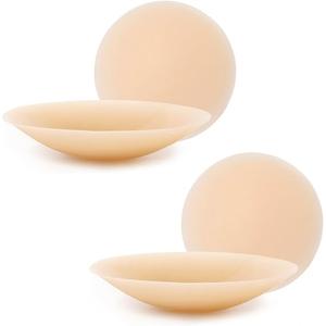 2024 Newest Seamless Nipple Covers Ultra Thin Sticky Breast Petals Adhesive Invisible Pasties Bra - 2 Pairs