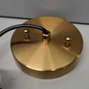 Modern Gold Pendant Light Kitchen Island Light 1-Light Adjustable Hanging Pendant Lights with Seeded Glass Dining Room Light Fixtures for Kitchen Entryway Hallway Bedroom