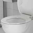 Commercial Toilet Seat, Soft Close Lid, No-Wiggle Bottom Lock, Durable Easy-Clean Plastic, Quick Install, Family Bathroom Solution for Home & Public Restrooms, Multiple Colors & Sizes