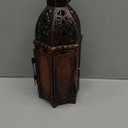 DECORKEY Christmas Decorations for Home, 11 Medium Size Vintage Metal Hanging&Tabletop Candle Holder Decor, Halloween Ramadan Decorations for Indoor Outdoor Porch Patio (Green)