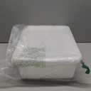 13 Liters Food Grade Dish Tubs with Lids, Restaurant Bus Tub Boxes Set of 3, White