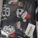 Christmas Door Banner Funny Skeleton Hanging Sign Spooky Vibes Front Door Decor Yard Wall Indoor Outdoor Party Decorations 12x71 Inch