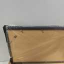 14x22 Picture Frame Set of 2, Rustic Black Wood Style - Display 14 x 22 Picture without Mat or 12x18 Picture with Mat, Wall Mounting Horizontal and Vertical